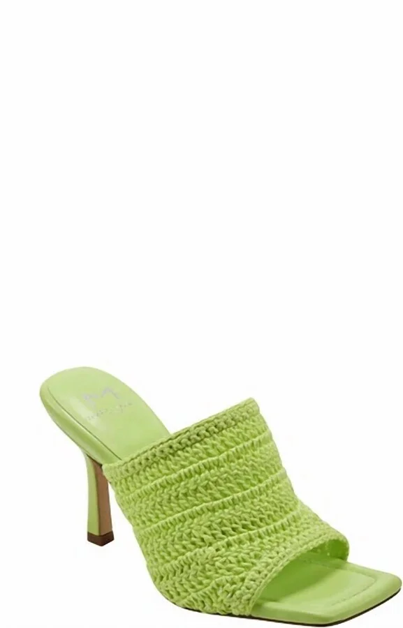 Dako Sandals In Lime
