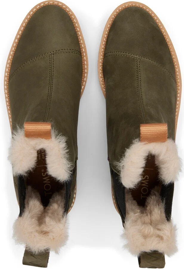 Dakota Faux Fur Lined Chelsea Boot - Image 4