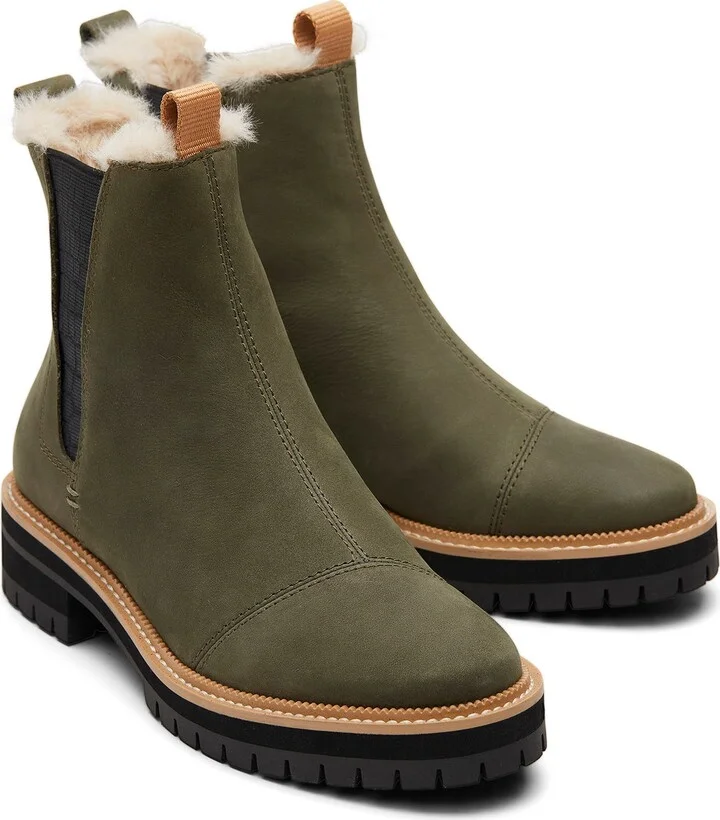 Dakota Faux Fur Lined Chelsea Boot