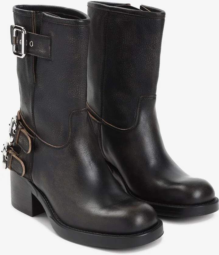 Dakota Leather Ankle Boots - Image 2