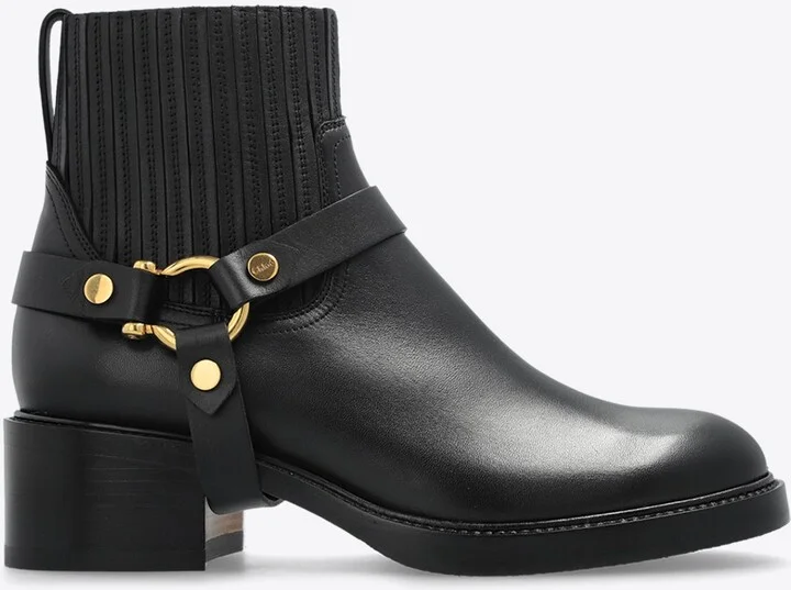 Dakota Leather Ankle Boots