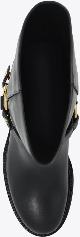 Dakota Leather Mid-Calf Boots - Image 3