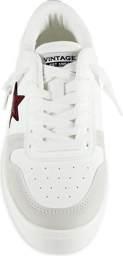 Dakota Star Mixed Media Low Top Sneakers - Image 5