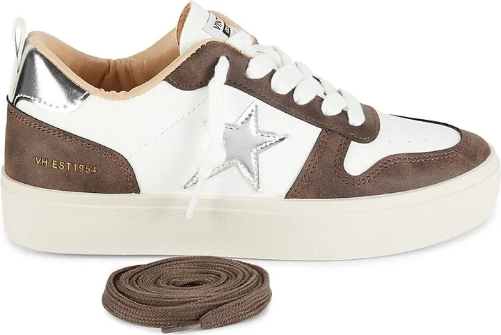 Dakota Star Mixed Media Low Top Sneakers