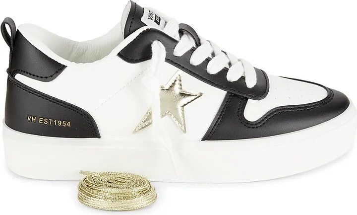 Dakota Star Mixed Media Low Top Sneakers