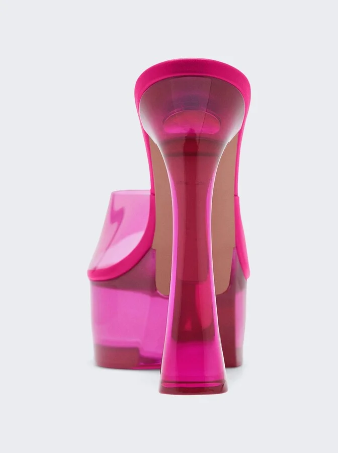 Dalida Glass Sandal