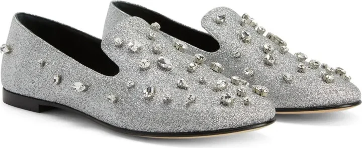 Dalila Bijoux glitter loafers - Image 2