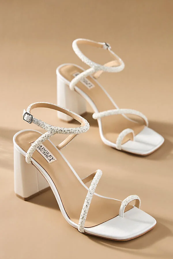 Dalilah Strappy Block Heels - Image 2