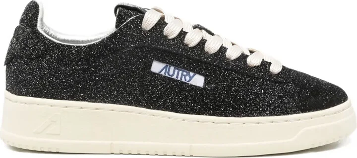 Dallas Low glittered sneakers
