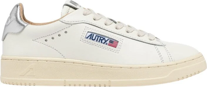 Dallas Low Leat Marsh Msh Silver Sneakers