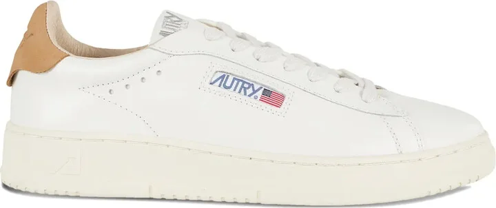 Dallas Low leather-suede sneakers