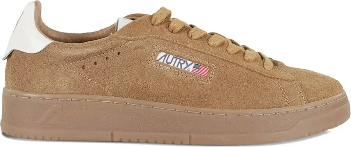 Dallas Low suede leather trainers