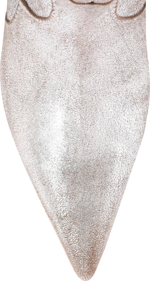 Dallas Pointy Toe Western Sock Boot - Image 4