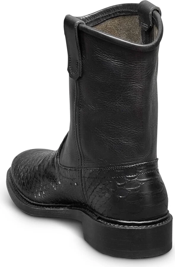 Dallas Roper Low Croc Embossed Western Boot - Image 2