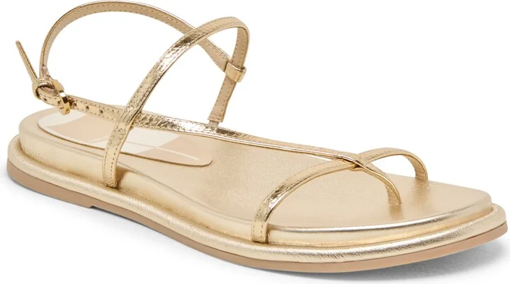 Gold Distressed Leather