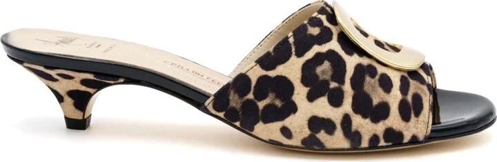 Dalmazia Kitten Heel Slide Sandal - Image 3