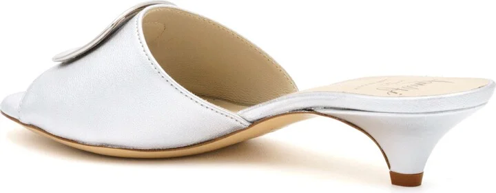 Dalmazia Kitten Heel Slide Sandal - Image 7
