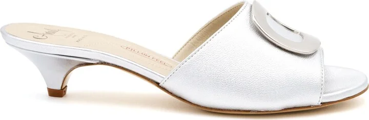 Dalmazia Kitten Heel Slide Sandal - Image 8