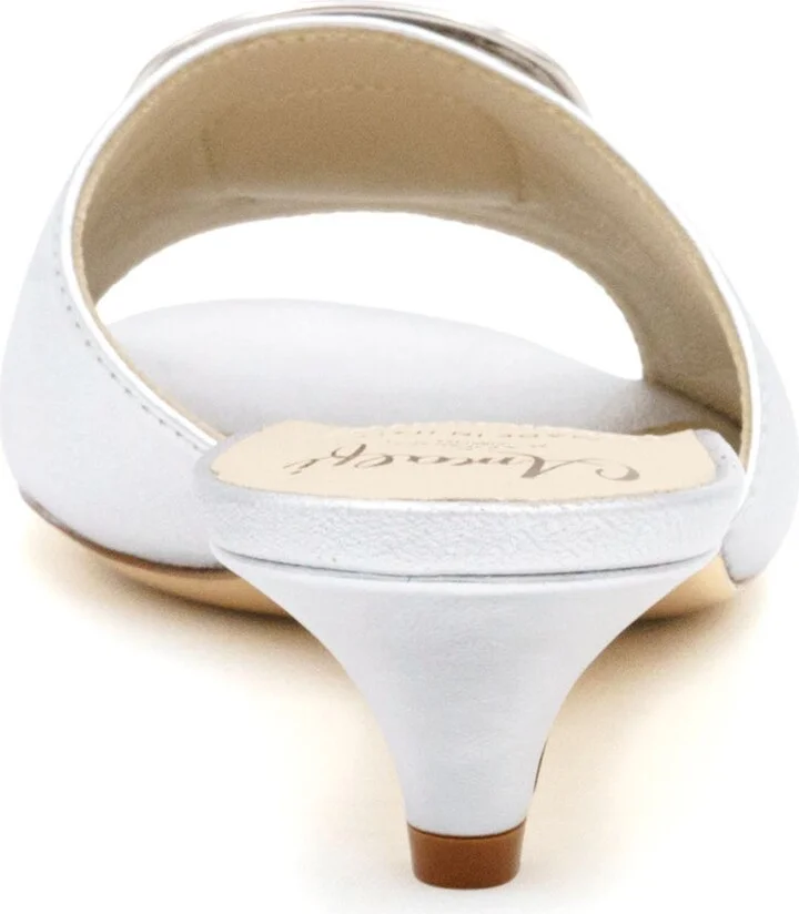 Dalmazia Kitten Heel Slide Sandal - Image 10
