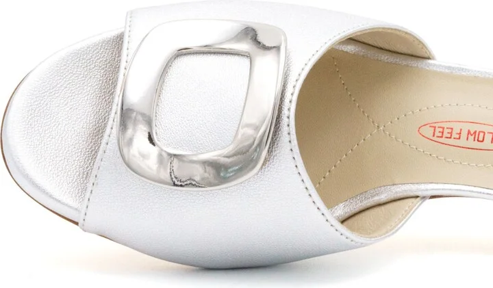 Dalmazia Kitten Heel Slide Sandal - Image 11