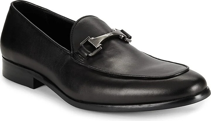 Dalton Leather Bit Loafers - Image 2