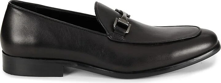 Dalton Leather Bit Loafers