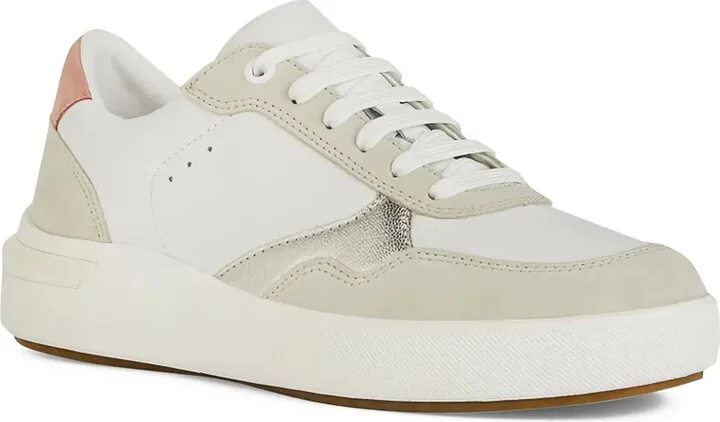 Dalyla leather panelled sneakers - Image 2