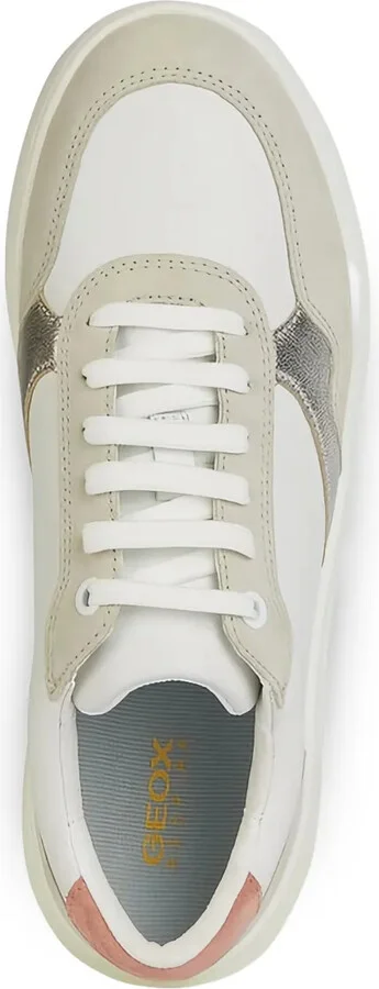 Dalyla leather panelled sneakers - Image 4