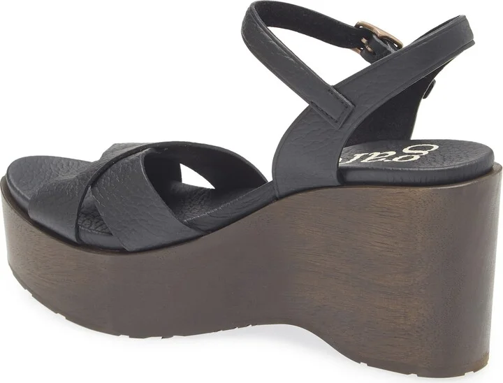 Dalys Ankle Strap Platform Wedge Sandal - Image 2