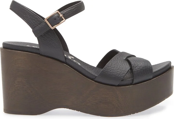 Dalys Ankle Strap Platform Wedge Sandal - Image 3