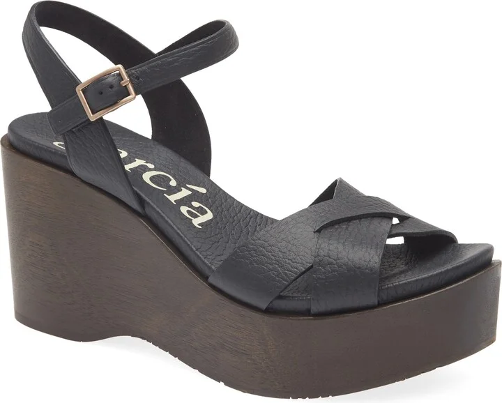 Dalys Ankle Strap Platform Wedge Sandal