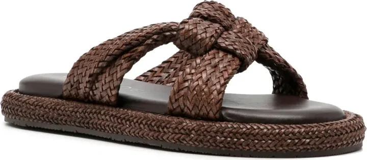 Dama Lido faux-leather sandals - Image 2