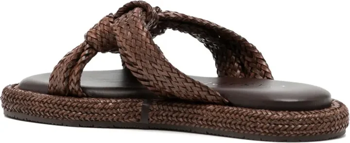 Dama Lido faux-leather sandals - Image 3
