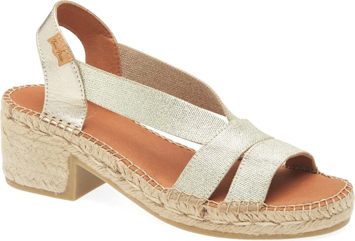 Dama Slingback Espadrille Platform Sandal