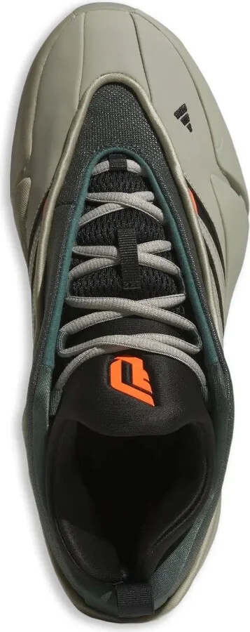 Dame 9 "Silver Pebble/Legend Ivy/Impact Orange" sneakers - Image 5