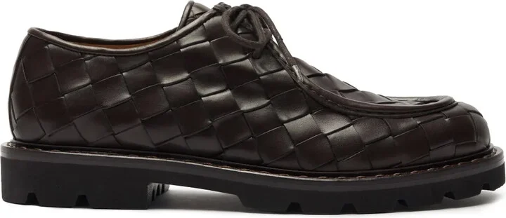 Damiano leather derby shoes