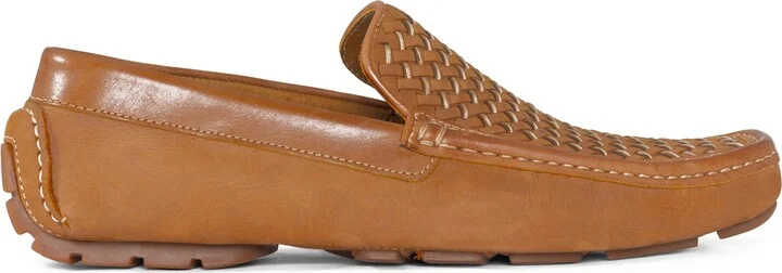 Damiano Woven Moc Toe Loafer - Image 3