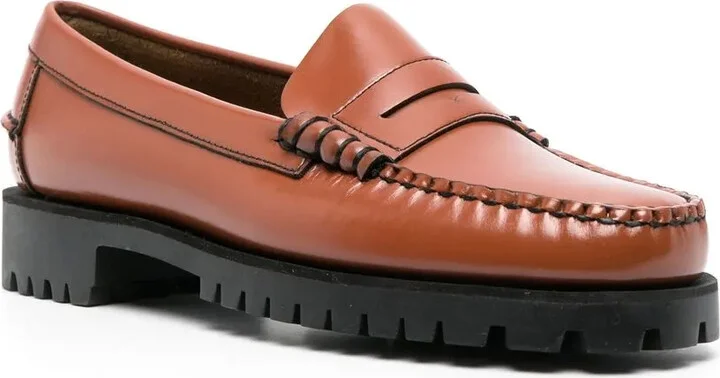 Dan leather penny loafers - Image 2