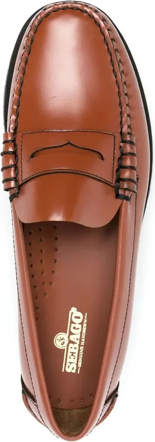 Dan leather penny loafers - Image 4