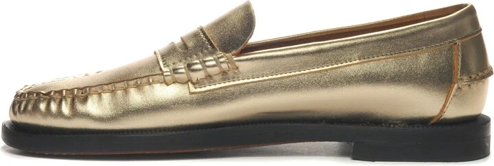 Dan Metallic Penny Loafers - Image 3