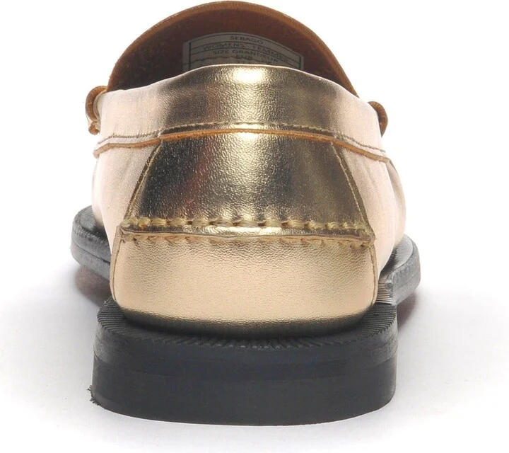 Dan Metallic Penny Loafers - Image 5