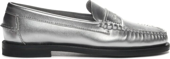 Dan Metallic Penny Loafers