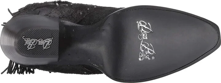 Dan Post Bed of Roses Cowboy Women's Boots Black : 6.5 B - Medium, Leather - Image 4