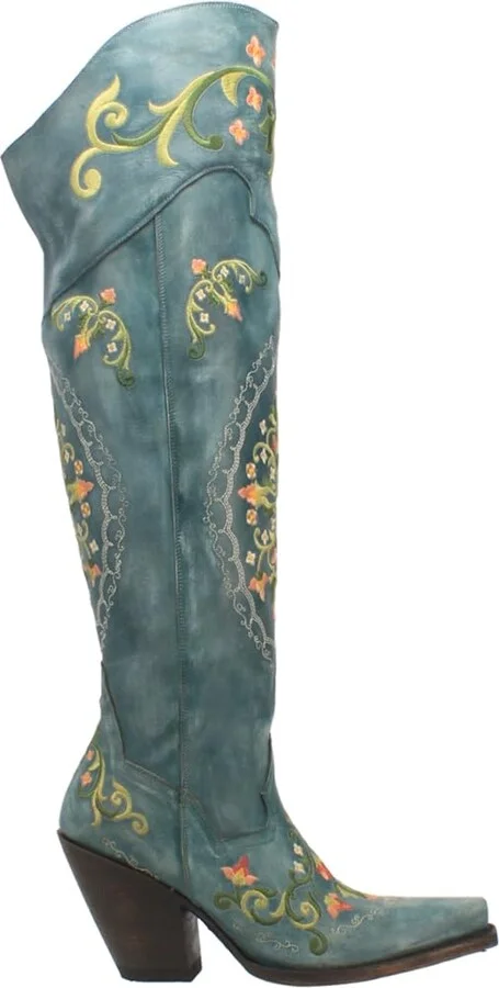 Dan Post Boots Women's Flower Child Over-The-Knee Boot
