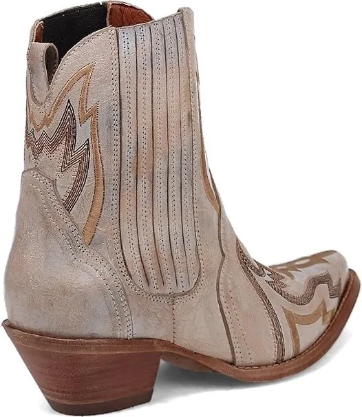Dan Post Bristol Cowboy Women's Boots Bone : 7 B - Medium, Leather - Image 4