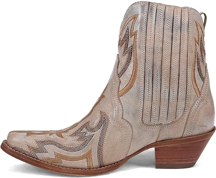 Dan Post Bristol Cowboy Women's Boots Bone : 7 B - Medium, Leather - Image 5