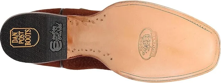 Dan Post Cappy Cowboy Boots Tan/Black : 10.5 D - Medium, Leather - Image 3