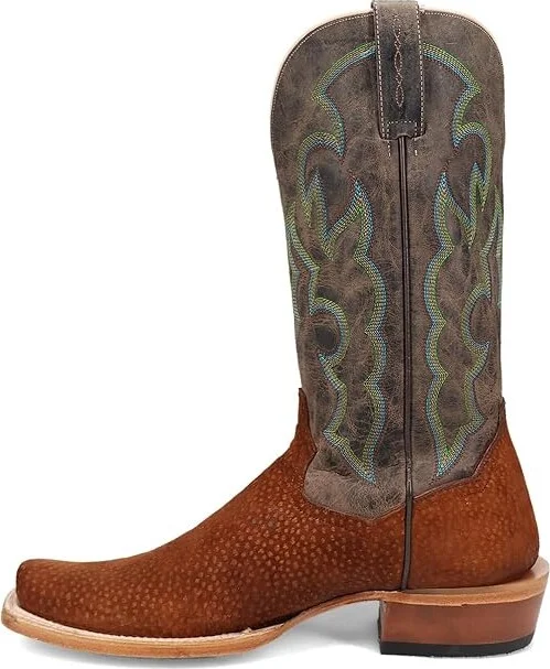 Dan Post Cappy Cowboy Boots Tan/Black : 10.5 D - Medium, Leather - Image 5