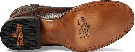 Dan Post Clyde Cowboy Boots Cognac : 10.5 2.5E - Extra Wide, Leather - Image 3