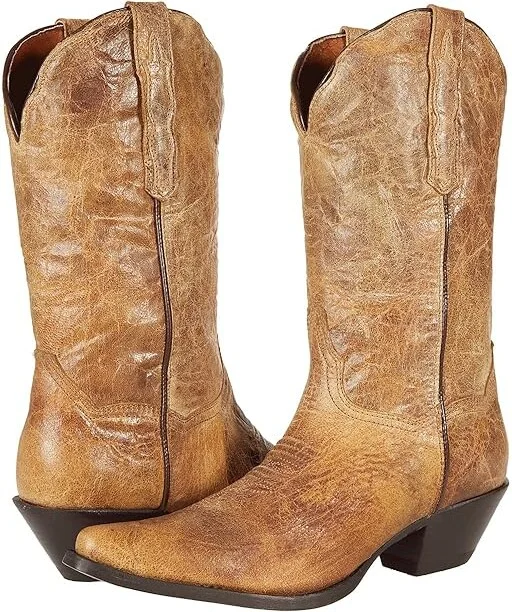 Dan Post Colleen Women's Boots Tan : 6 B - Medium, Leather
